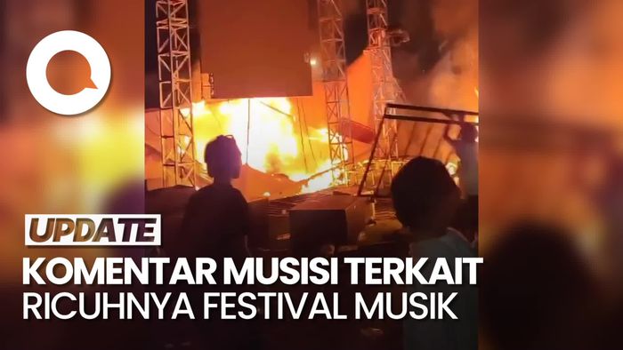 Festival di Tangerang Ricuh, Ifan Seventeen: Vendor Juga Korban, Jangan Dibakar