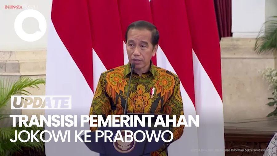 Jokowi Minta Transisi Pemerintahan Mulus: Jangan Ada Turbulensi Politik