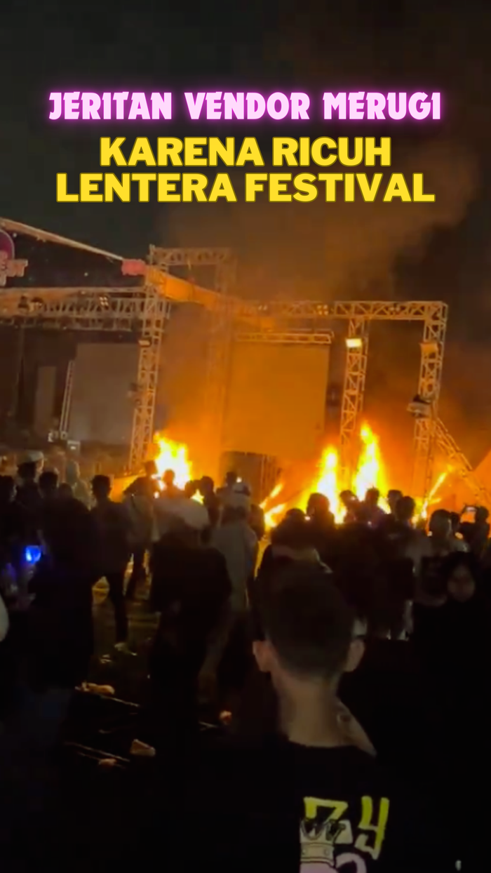 Properti Dibakar dan Dijarah, Vendor Lentera Festival Minta Polisi Usut Tuntas