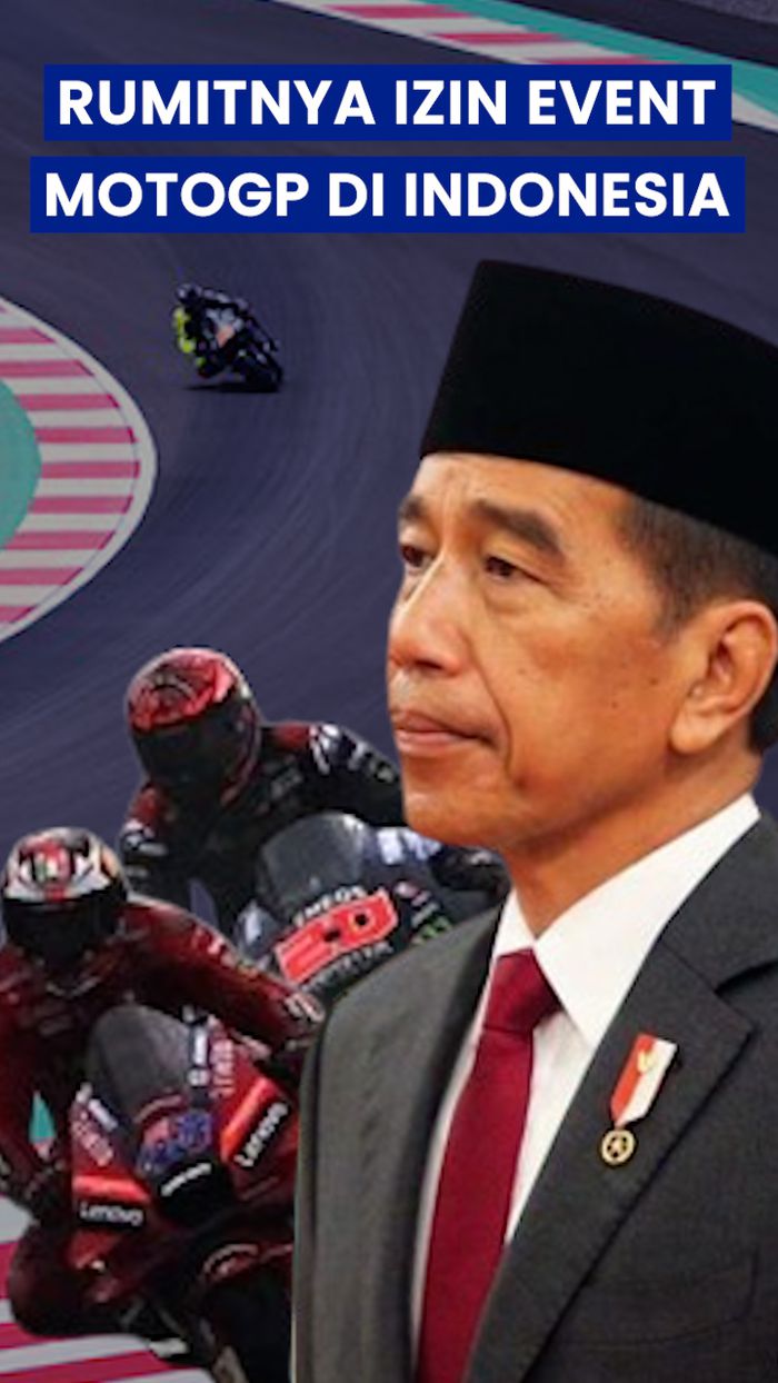 Jokowi Lemas, Izin Buat Event MotoGP Mandalika Rumit!