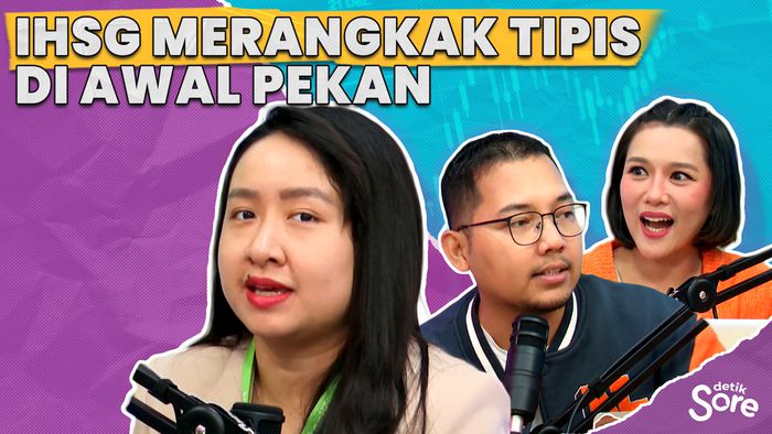 IHSG Merangkak Tipis di Awal Pekan