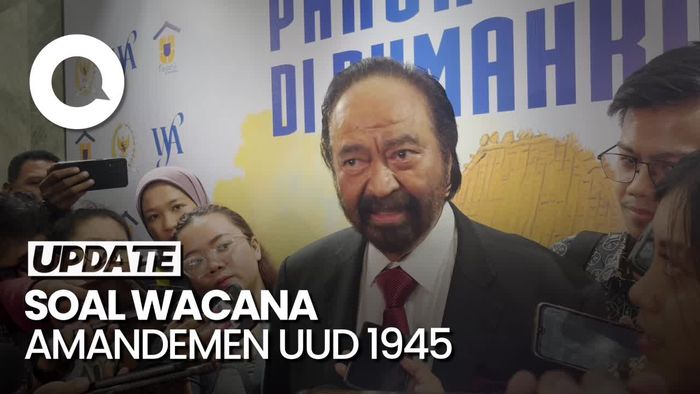 Respons Surya Paloh soal Wacana Amandemen UUD 1945: Berani Nggak?