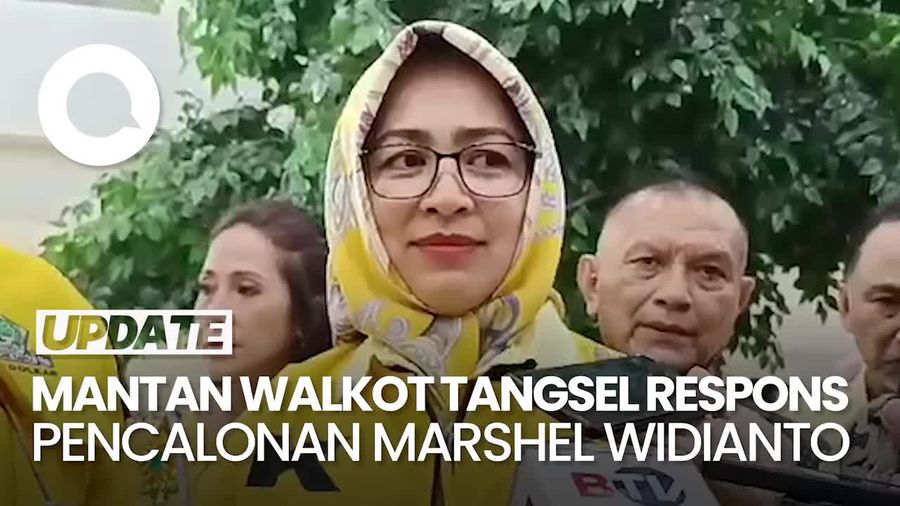 Reaksi Airin Terkait Marshel Widianto Maju Pilwalkot Tangsel