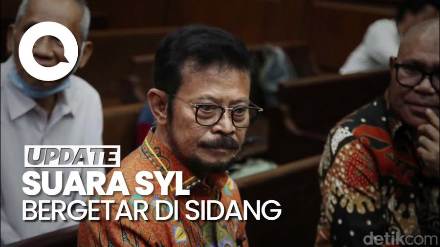 Suara SYL Bergetar di Ruang Sidang: Saya Bukan Suami yang Baik