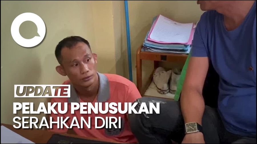 Tampang Dua Pelaku Penusuk Aan di Lubuklingga
