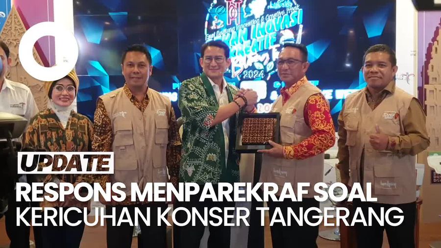 Kata Sandiaga Uno soal Kericuhan Lentera Festival di Tangerang 