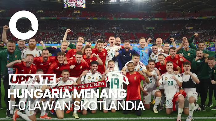 Menang Atas Skotlandia, Hungaria Masih Ada Harapan ke 16 Besar
