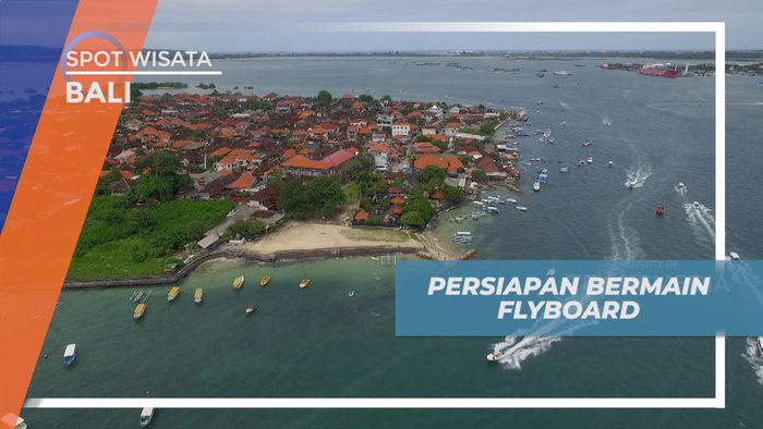 Persiapan Sebelum Seru-seruan Bermain Flyboard di Tanjung Benoa, Bali