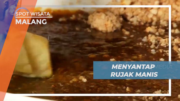 Berburu Kelezatan, Menyantap Rujak Manis Khas Kota Bunga, Malang