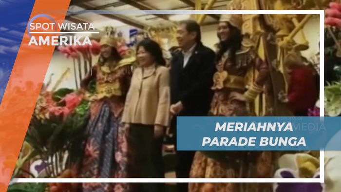 Kemeriahan Gelaran Parade Bunga Kelas Dunia di Pasadena