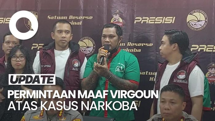 Raut Wajah Virgoun Kala Ucapkan Permintaan Maaf Atas Kasus Narkoba