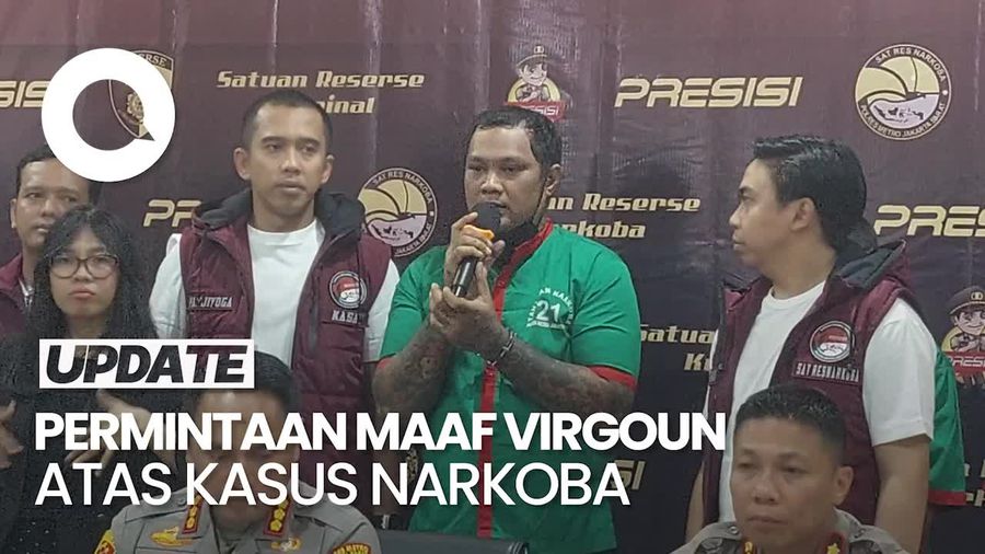 Raut Wajah Virgoun Kala Ucapkan Permintaan Maaf Atas Kasus Narkoba