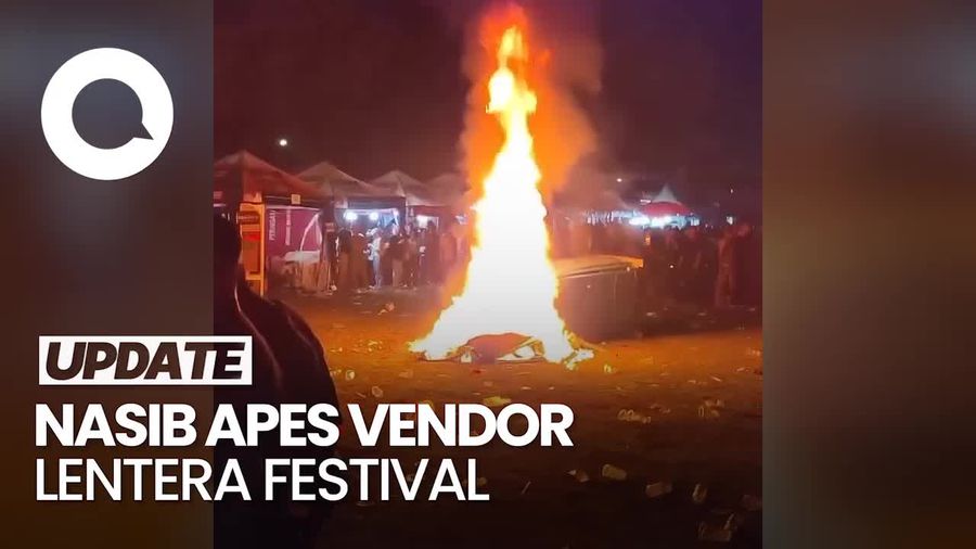 Nasib Sial Vendor Imbas Kericuhan di Lentera Festival
