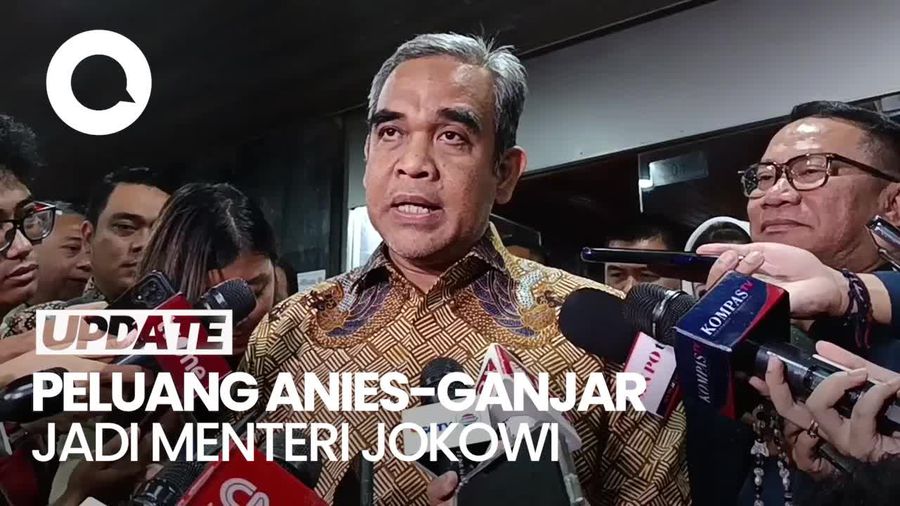 Gerindra Ungkit Jokowi di 2019 soal Peluang Anies-Ganjar Jadi Menteri
