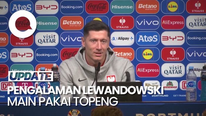 Lewandowski Berbagi Pengalaman ke Mbappe: Pakai Topeng Itu Sulit