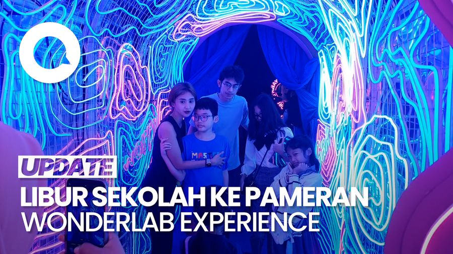  Main ke Pameran Wonderlab Experience, Astronaut 8 Meter-Ketemu Metahuman Caca