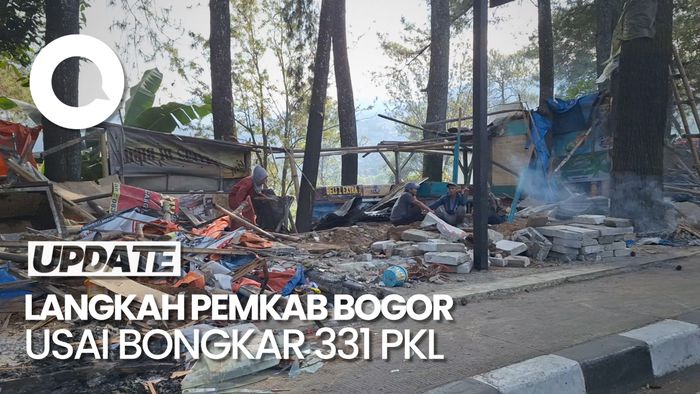 Pemkab Bogor Akan Cek Izin Bangunan Seusai Bongkar Kios Pedagang