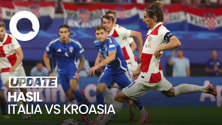 Euro 2024: Italia Lolos Dramatis ke Babak 16 Besar