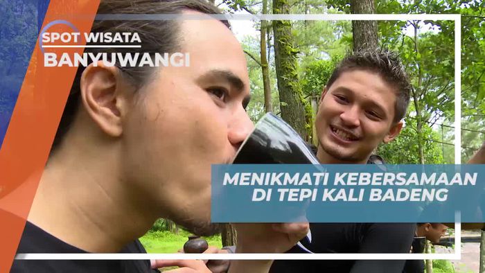 Menikmati Momen Kebersamaan di Tepi Kali Bedeng Banyuwangi