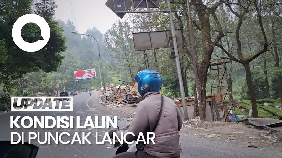 Sempat Macet Imbas Relokasi PKL, Kini Jalur Puncak Kembali Lancar 
