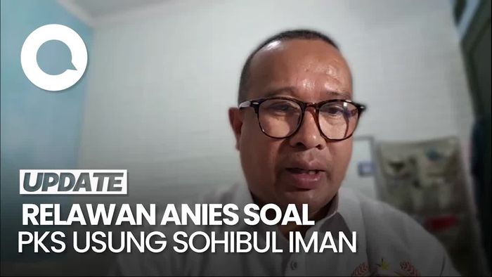 PKS Usung Sohibul Iman, Ini Kata Relawan Anies