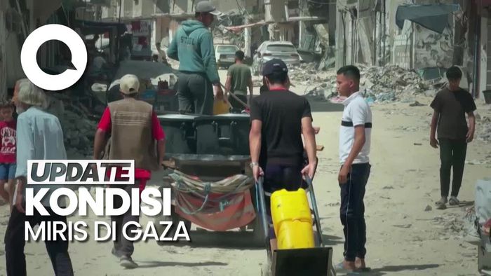 Gaza Terkini: Krisis Makanan-Air, Anak-anak Sekarat