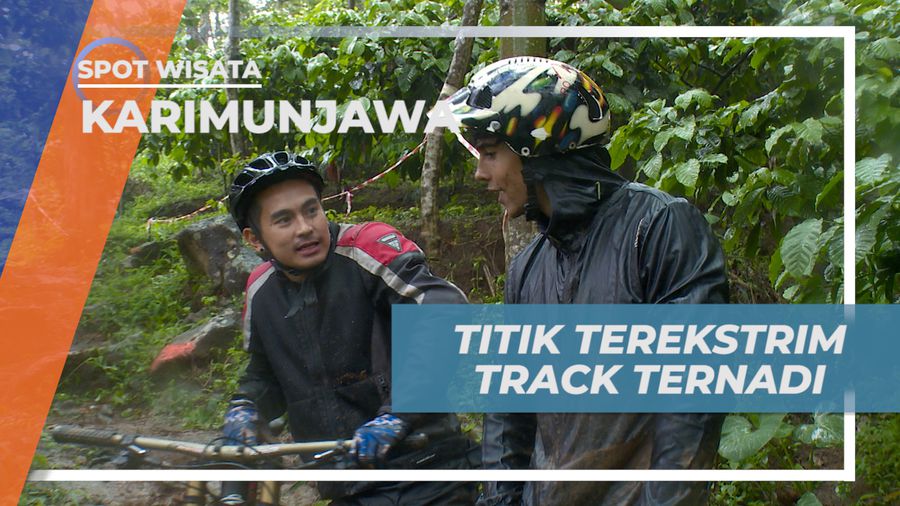 Mencoba Titik Terekstrim Lintasan Downhill Ternadi Karimunjawa 