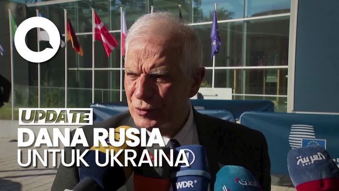 Uni Eropa Akan Alihkan Dana Rusia yang Dibekukan untuk Ukraina