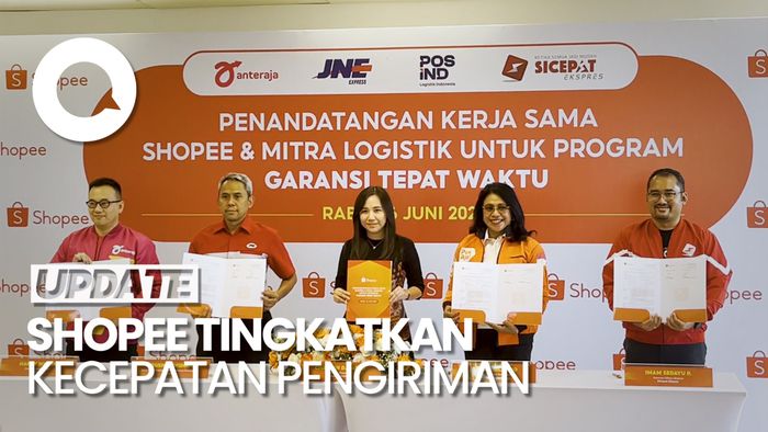 4 Perusahaan Logistik Nasional Gabung Program Garansi Tepat Waktu Shopee