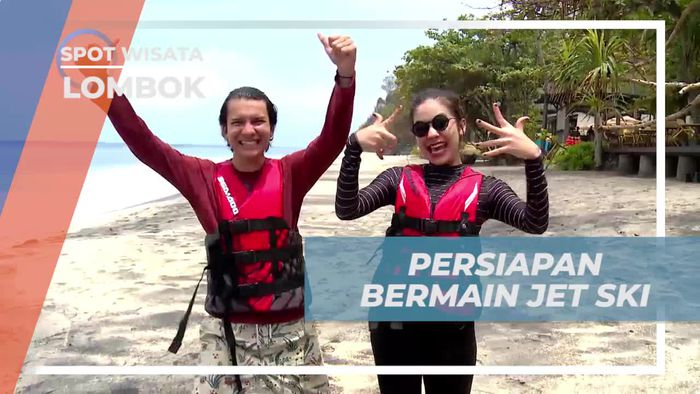 Persiapan Bermain Jetski di Lombok