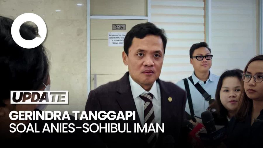 Respons Gerindra soal PKS Usung Anies-Sohibul Iman di Pilgub Jakarta