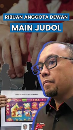 Data PPATK: 1.000 Anggota Dewan Main Judi Online