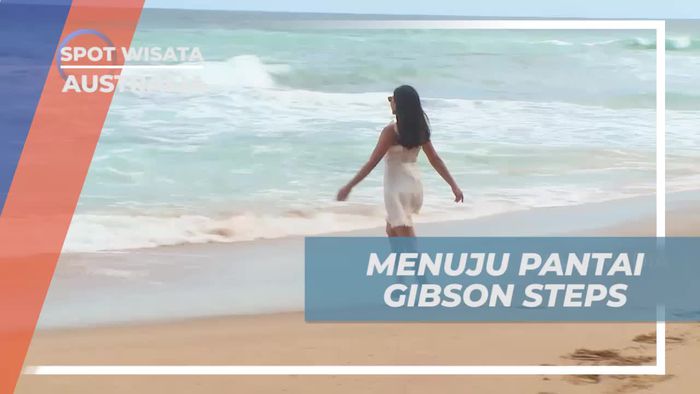 Perjalanan Menuju Pantai Gibson Steps Australia 