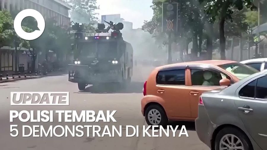 Serbu Gedung Parlemen, 5 Demonstran di Kenya Tewas Ditembak Polisi