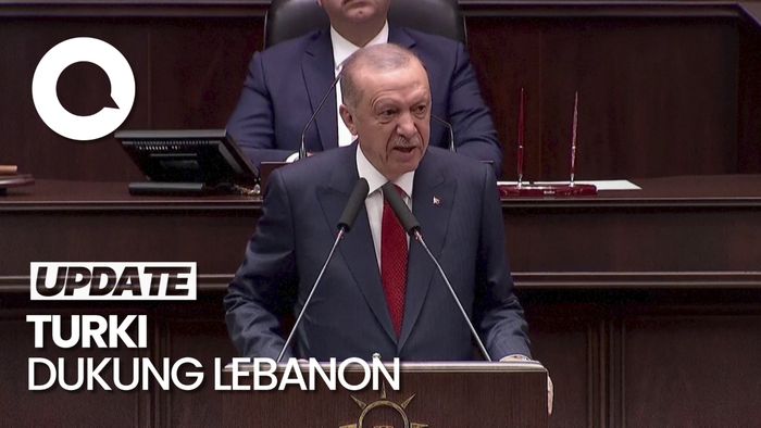 Pernyataan Erdogan Dukung Lebanon di Tengah Ketegangan dengan Israel