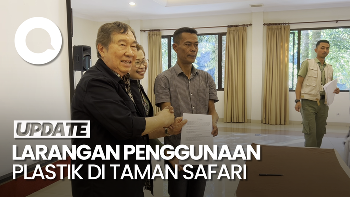 Taman Safari Larang Penggunaan Kantong Plastik