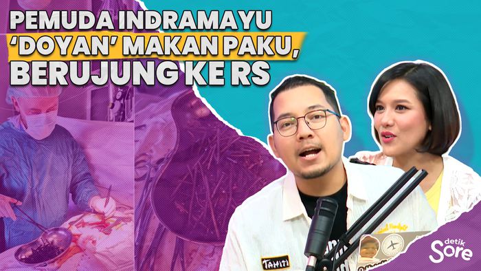 Pemuda Indramayu Doyan Makan Paku, Berujung ke RS
