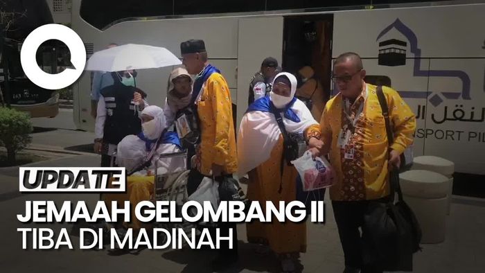 Kedatangan Jemaah Haji Gelombang II di Madinah