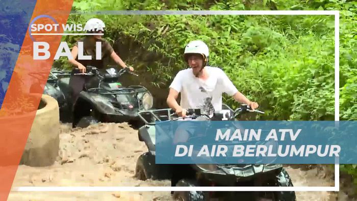 Mencoba Menaklukkan Lintasan Berlumpur Dengan ATV, Bali