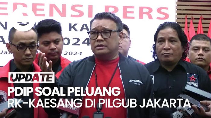 Kata PDIP soal Peluang Dukung RK-Kaesang di Pilgub Jakarta