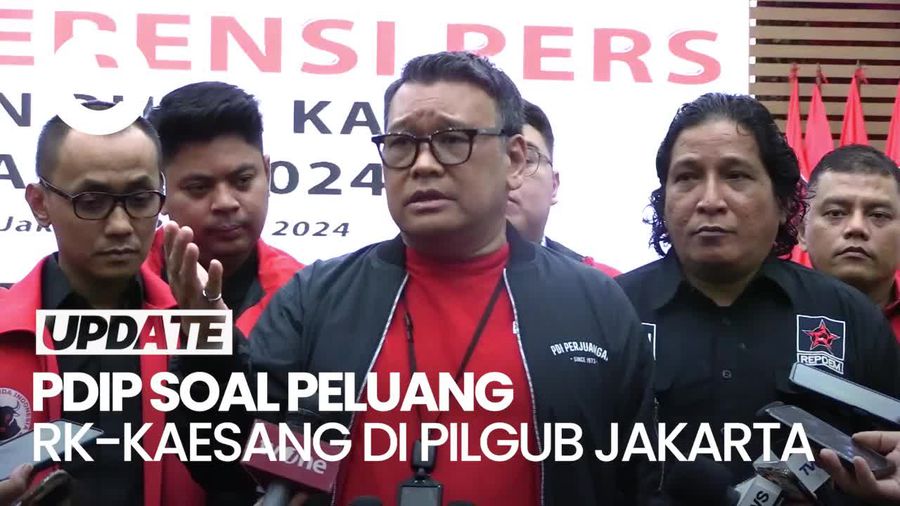 Kata PDIP soal Peluang Dukung RK-Kaesang di Pilgub Jakarta