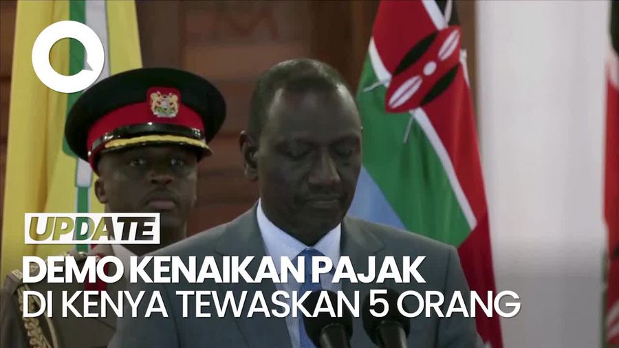 Presiden Kenya soal Demo Kenaikan Pajak Tewaskan 5 Orang: Ada Penyusup!