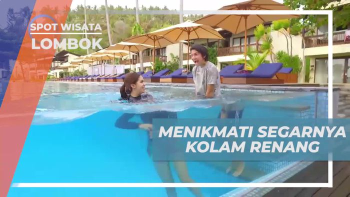 Menikmati Sensasi Kesegaran Kolam Renang di Penginapan Lombok