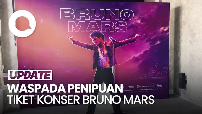 Jurus Promotor Cegah Penipuan dan Percaloan Tiket Konser Bruno Mars