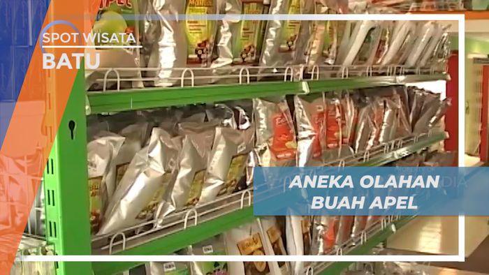 Mengunjungi Tempat Pembuat Olahan Berbahan Buah Apel, Kota Batu