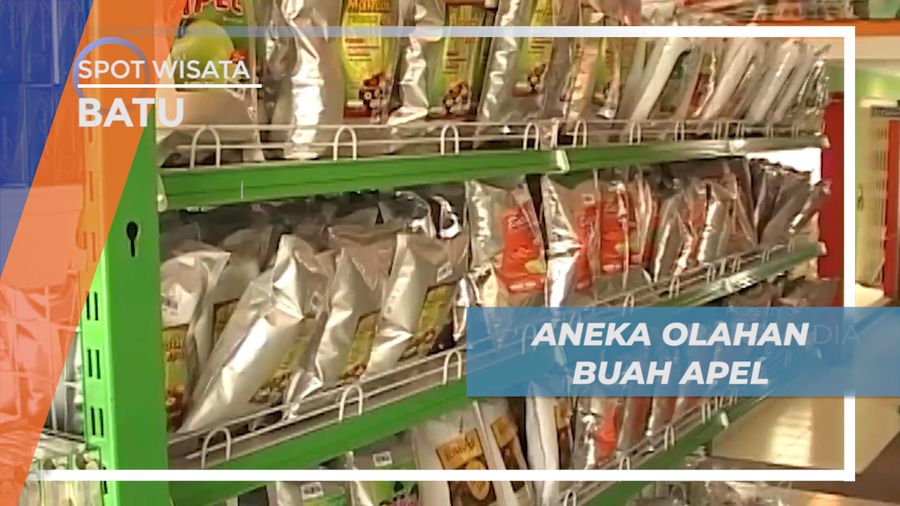 Mengunjungi Tempat Pembuat Olahan Berbahan Buah Apel, Kota Batu