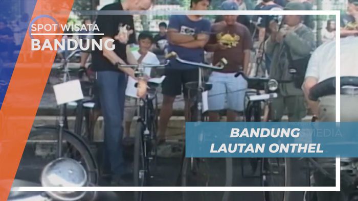 Kemeriahan Ribuan Pengendara Onthel Penuhi Jalanan Pusat Kota Bandung