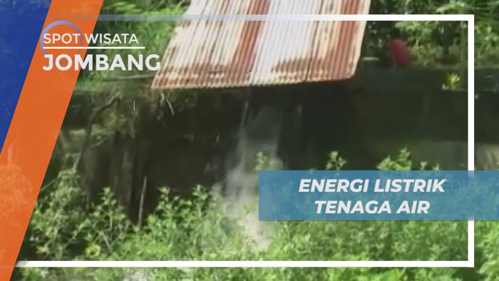 Memanfaatkan Aliran Sungai, Satu Keluarga Gunakan Energi Listrik Tenaga Air, Jombang