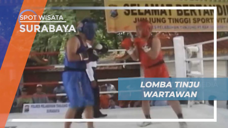 Lucu, Seru dan Mengocok Perut, Lomba Tinju Antar Wartawan di Kota Pahlawan, Surabaya