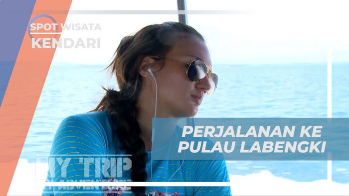 Membelah Lautan Naik Perahu Boat Menuju Pulau Labengki, Kendari